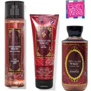 Bath Body Works Everlasting Magic Body Care Bundle